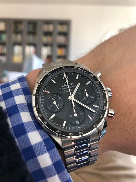 omega speedmaster 38mm vs 42mm|Omega Speedmaster price chart.